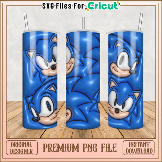 Sonic the Hedgehog Tumbler PNG