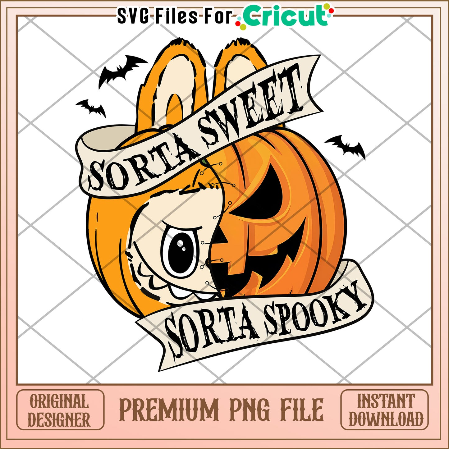 Sorta sweet labubu png, halloween songs png, halloween cookies png