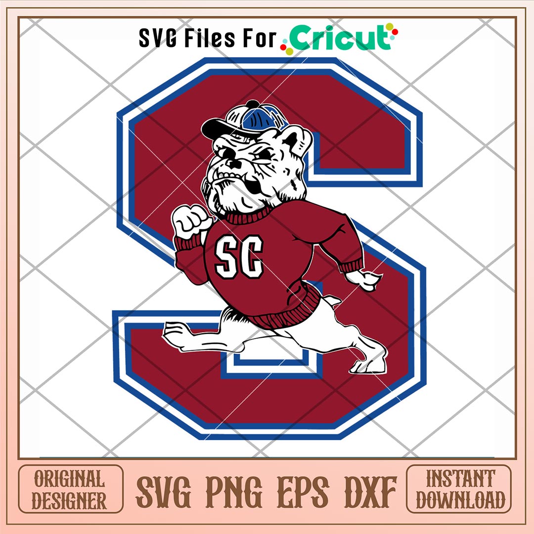 South Carolina State Bulldogs Logo Svg, South Carolina Gamecocks Svg, NCAA Svg