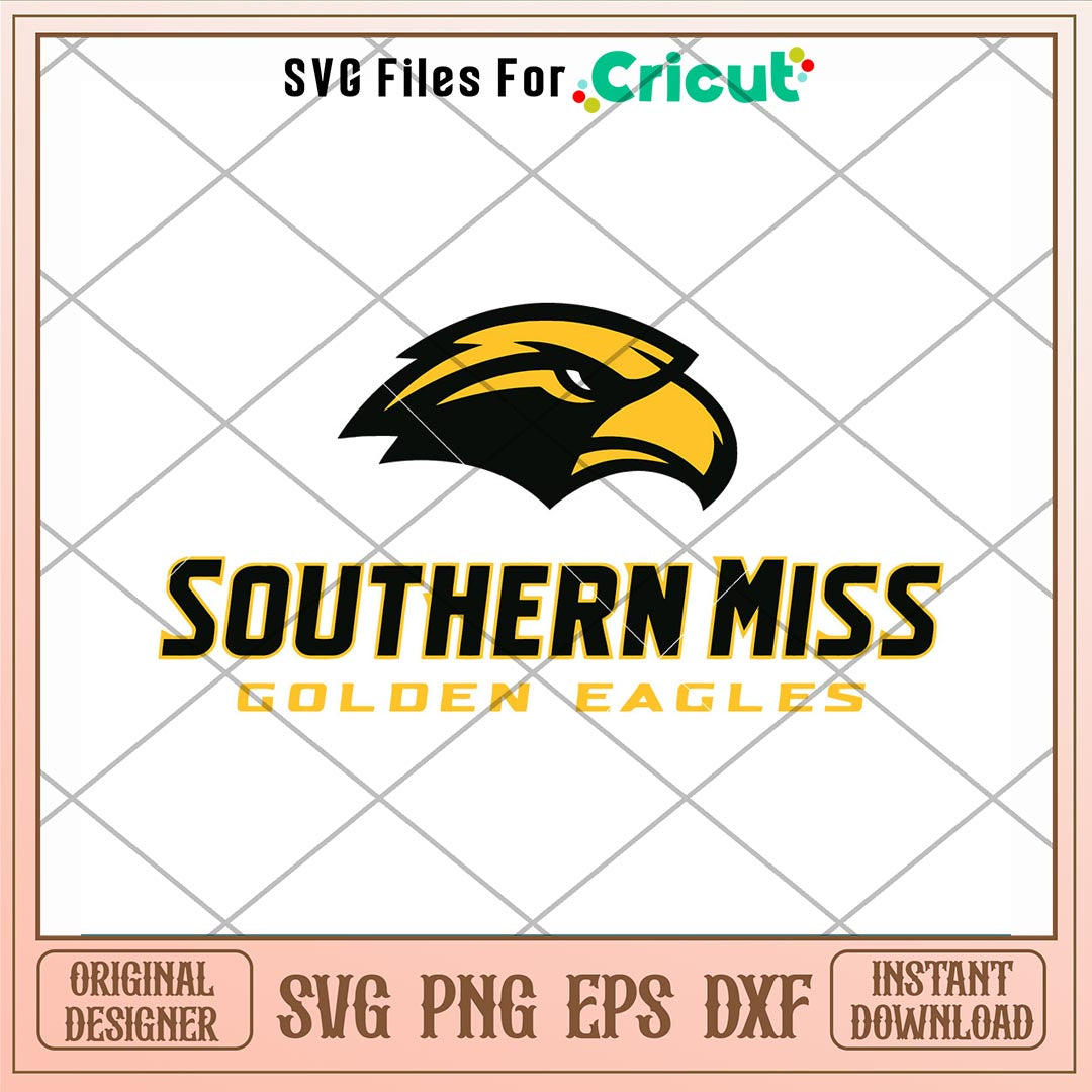 Southern Miss Golden Eagles Logo Svg, Southern Miss Golden Eagles Svg, NCAA Svg