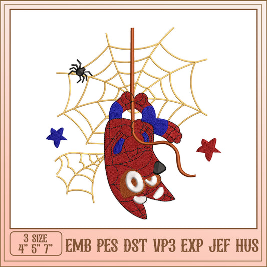 Spider-Man Embroidery Design