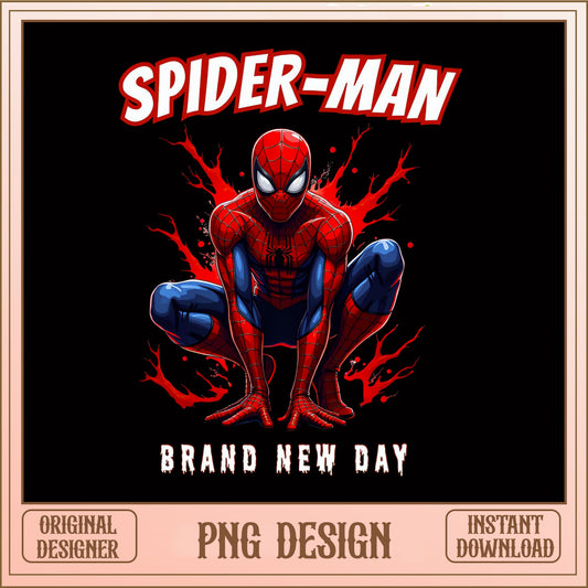 Spider-Man Brand New Day PNG, Marvel Superhero PNG, Spiderman PNG