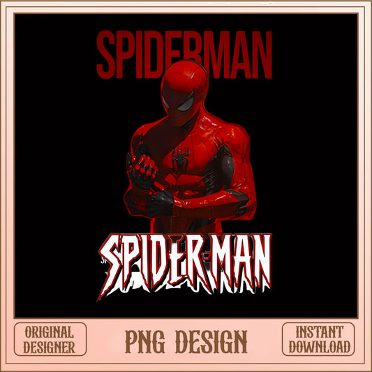 Spider-Man PNG Design, Marvel Superhero PNG, Spiderman PNG