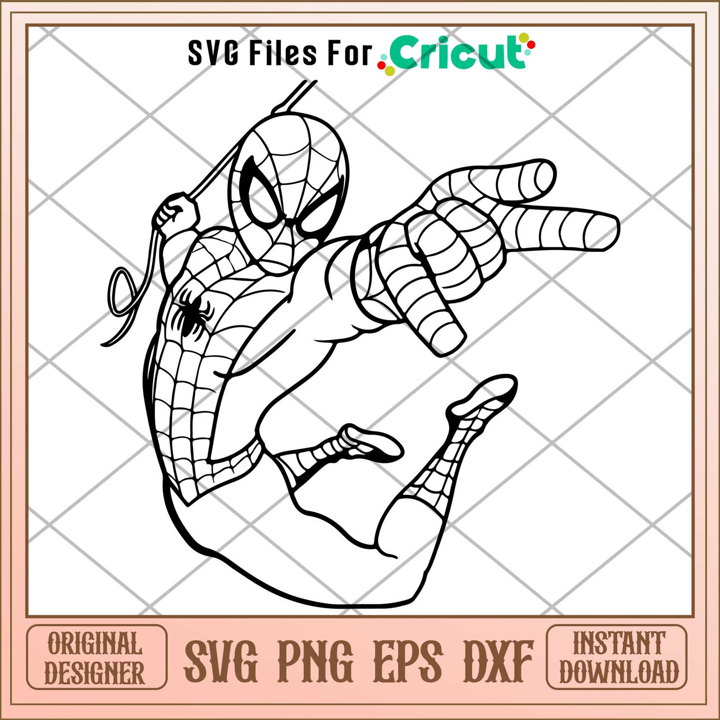 Spider Man Coloring png, maverl character png, Digital Download