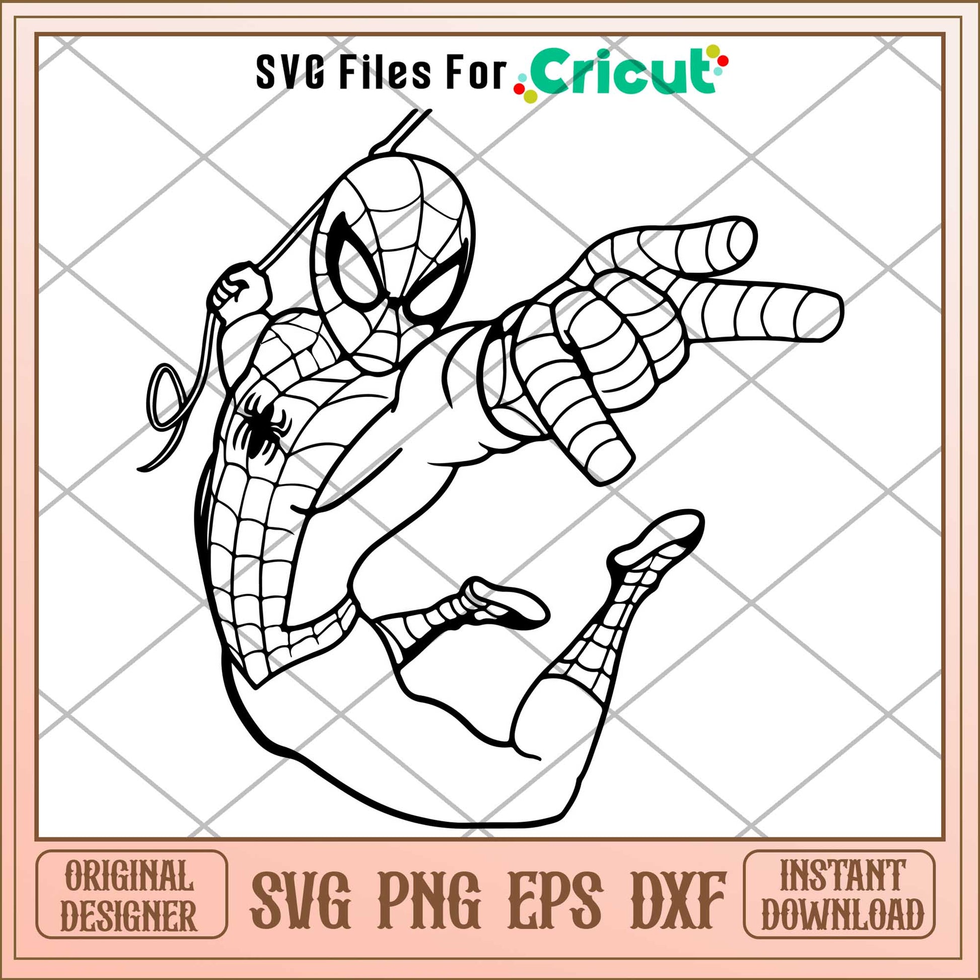 Spider Man Coloring png, maverl character png, Digital Download