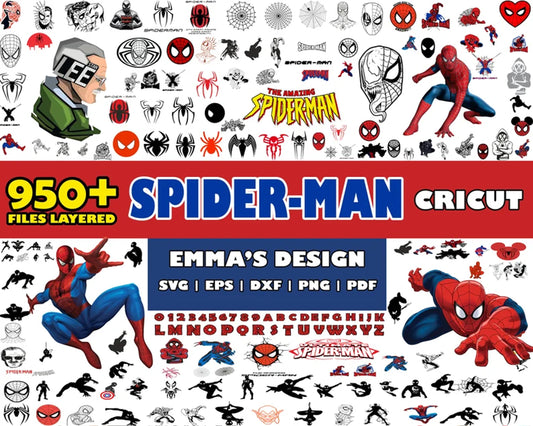 Spiderman movie bundle svg, spiderman symbols svg, Spiderman svg