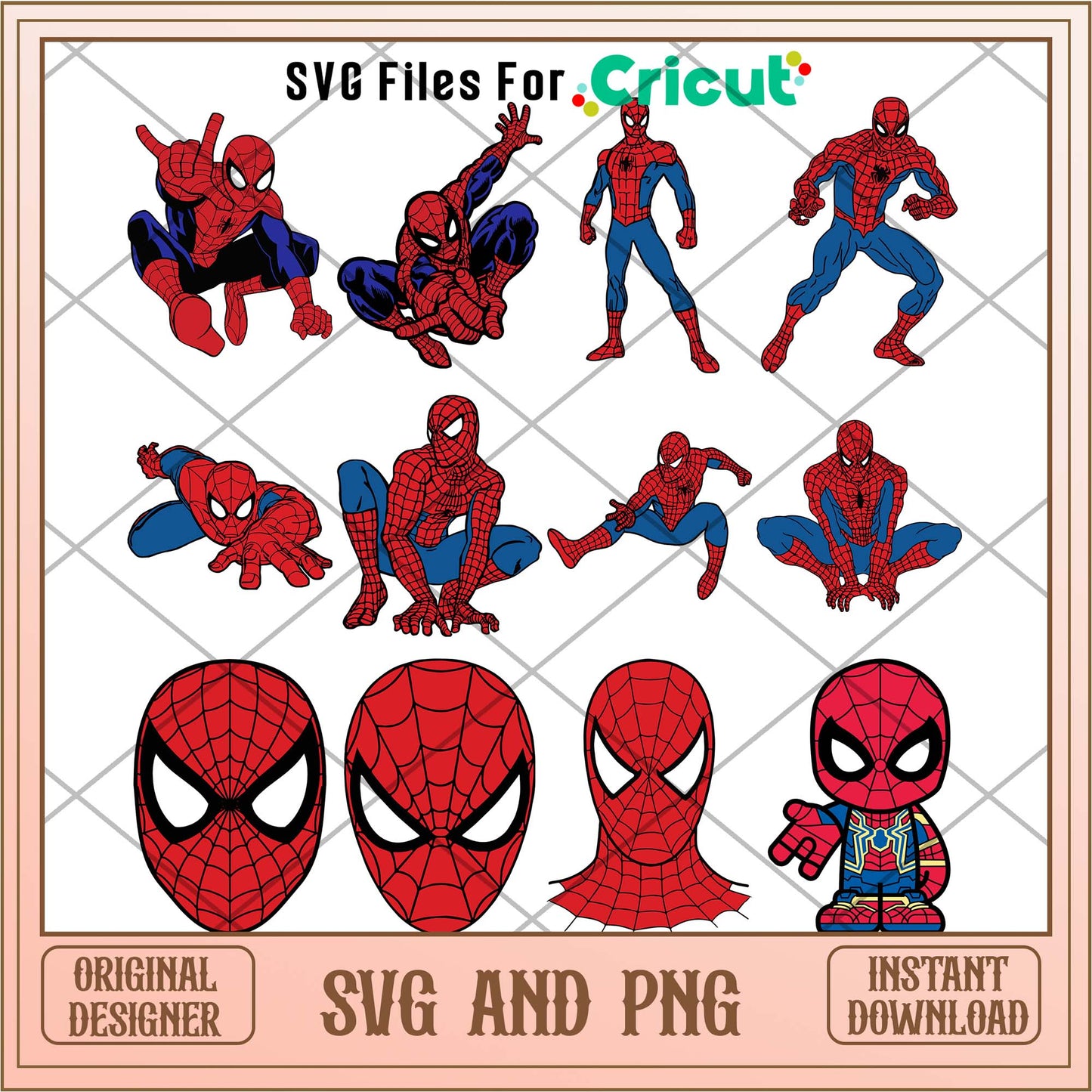 Amazing Spiderman action bundle, Spiderman movies svg - Svgfileforcricut