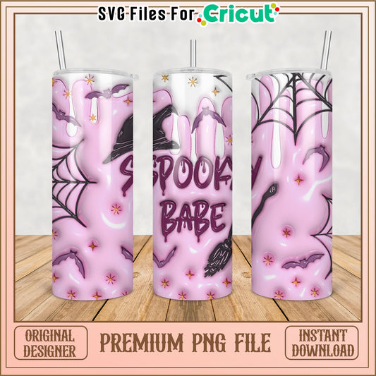 Spooky Babe Sublimation PNG Design