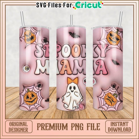 Spooky Mama Halloween PNG Sublimation