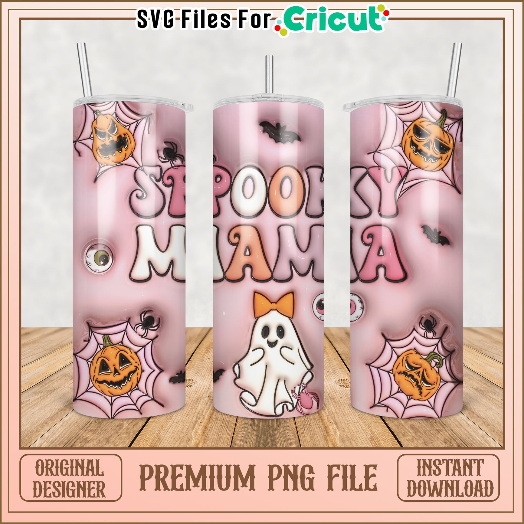Spooky Mama Halloween PNG Sublimation
