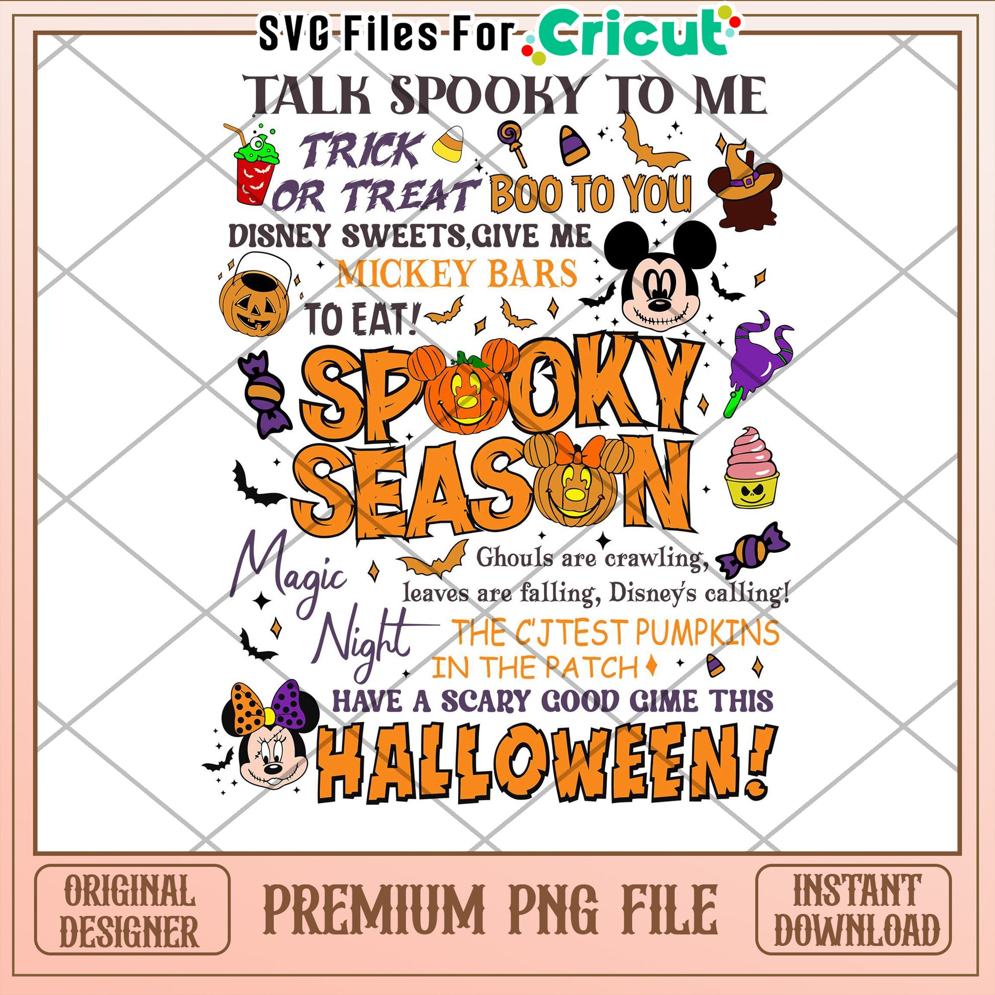 Spooky Season Disney Halloween PNG