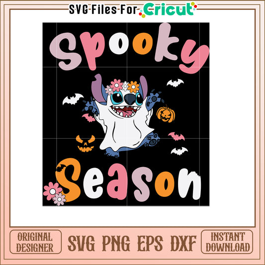 Spooky Season Stitch SVG