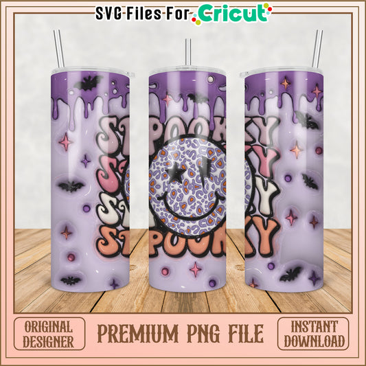 Spooky Season Tumbler PNG Design