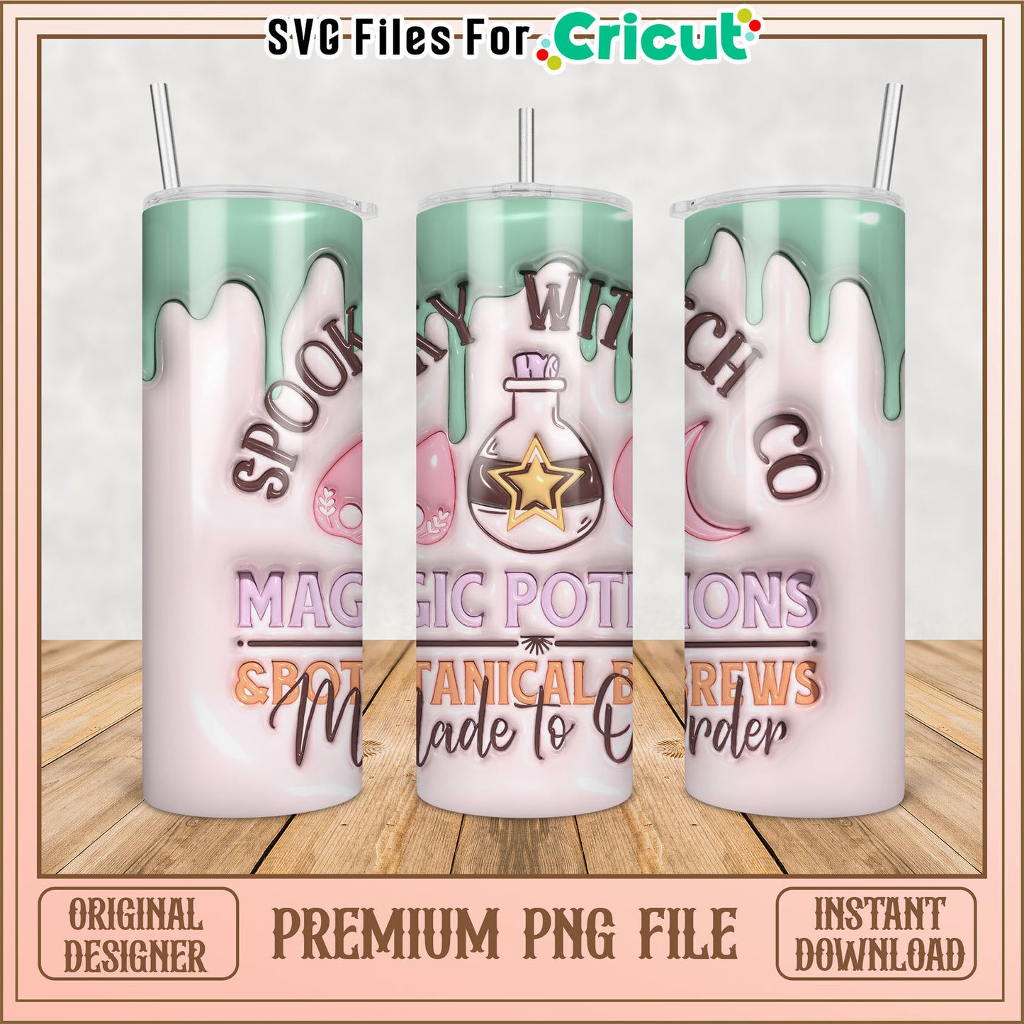 Spooky Witch Co PNG Sublimation Design