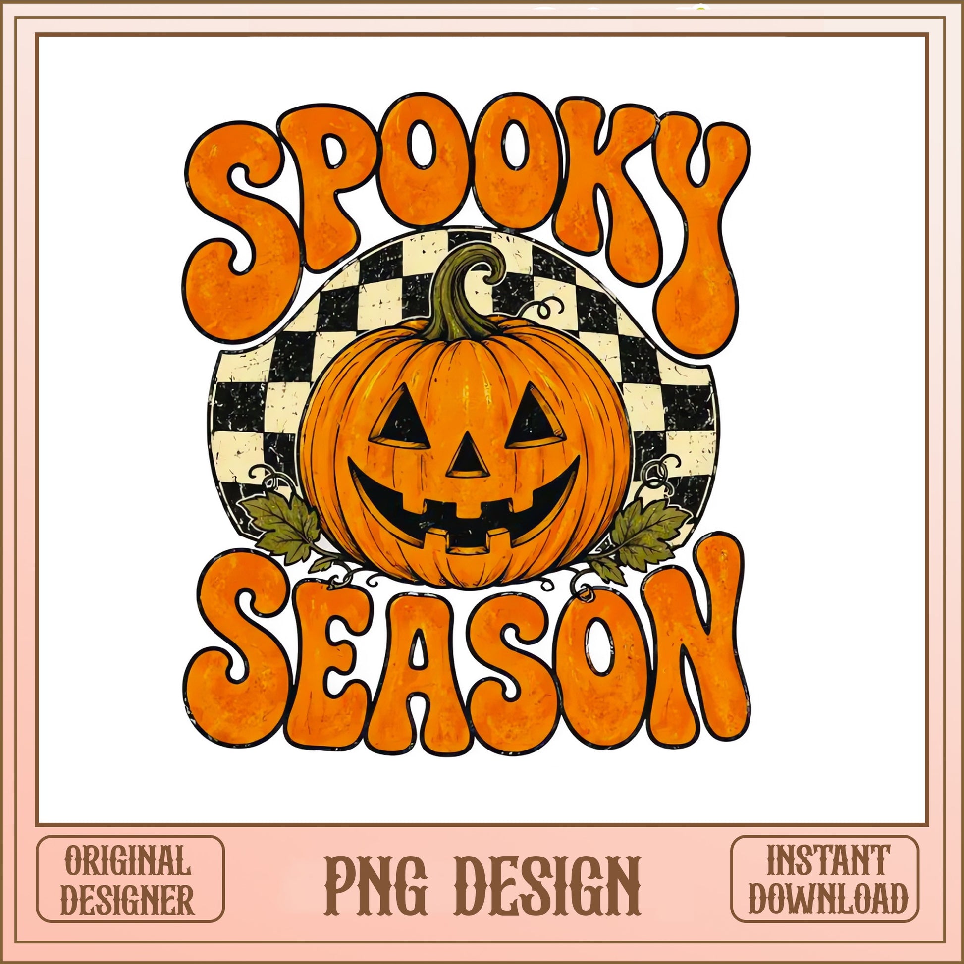 Spooky Season PNG, Halloween Pumpkin PNG, Jack O Lantern PNG