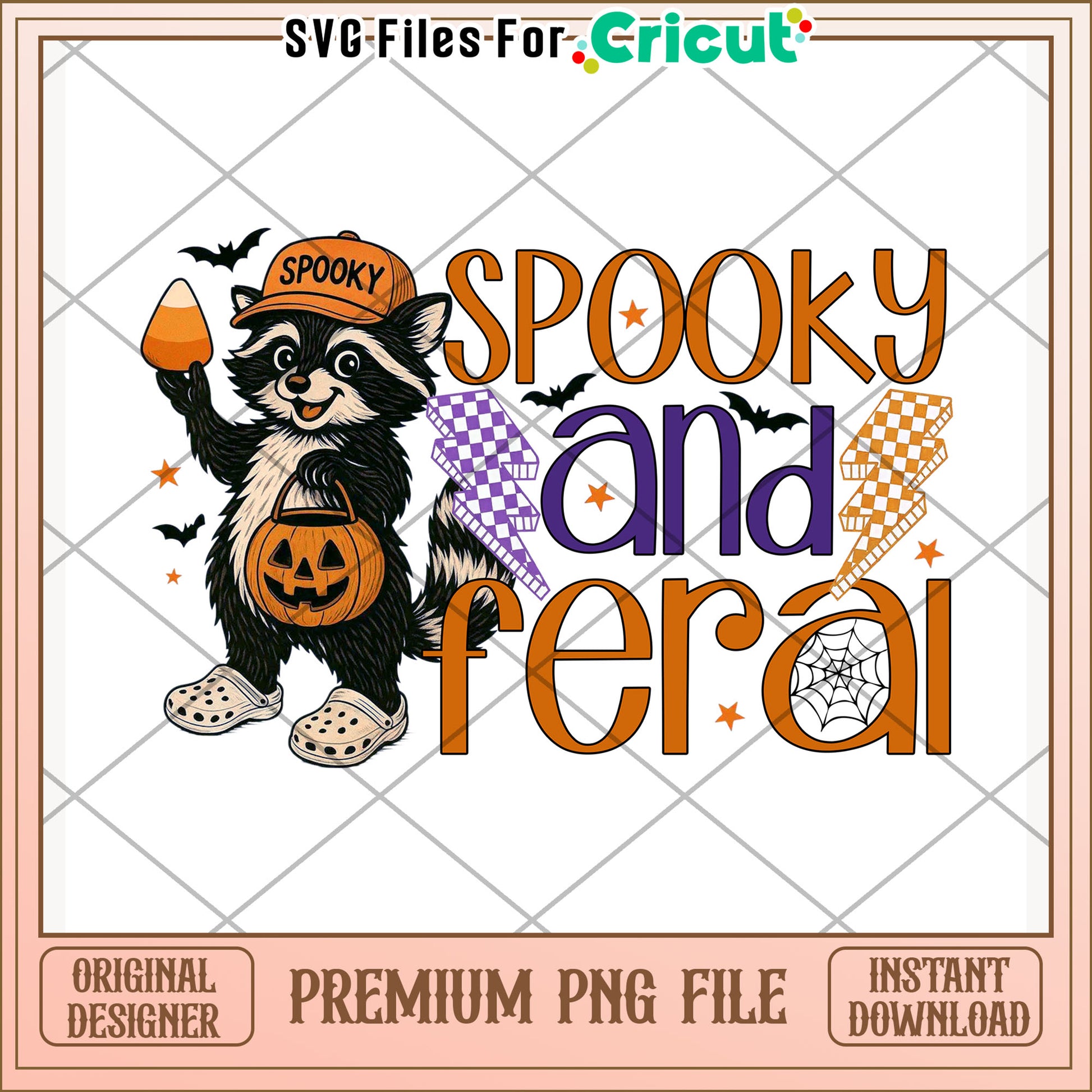 Spooky and feral png, creepy vibe png, wild spooky png