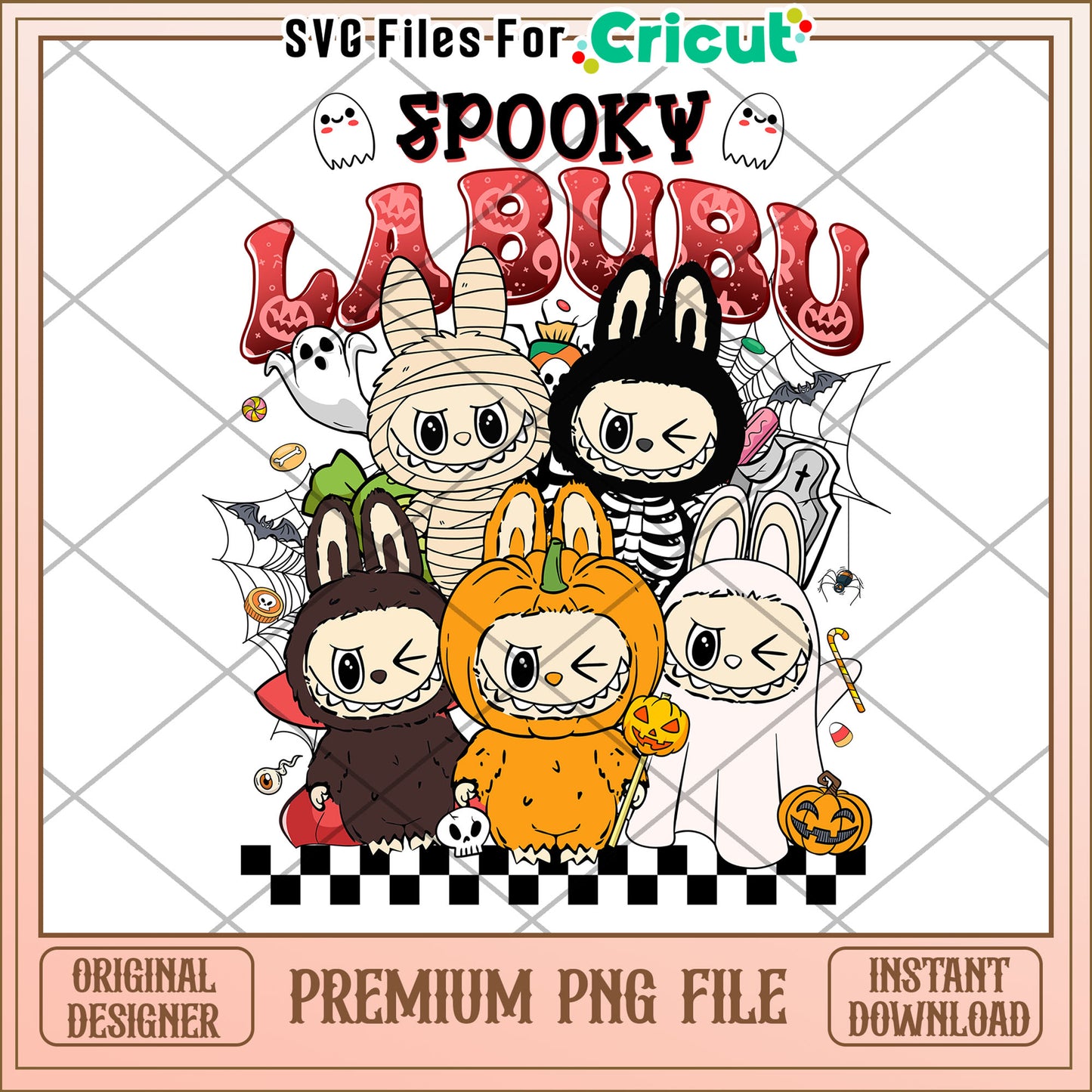 Spooky labubu png, halloween songs png, halloween cookies png