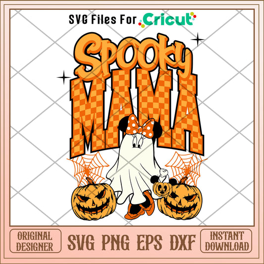 Spooky mama svg, Disney characters svg, Digital Download