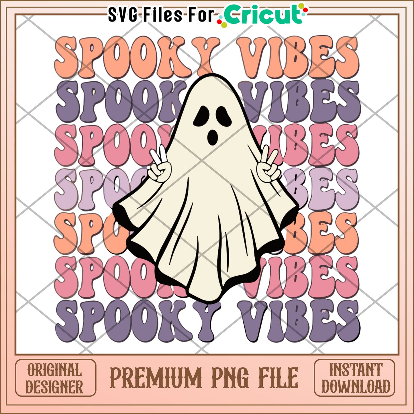Spooky vibes cute ghoul png, halloween pajamas​ png, halloween songs​​ png