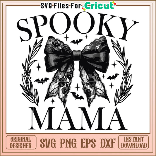 Spooy mama svg, halloween candy svg, trick or treat svg