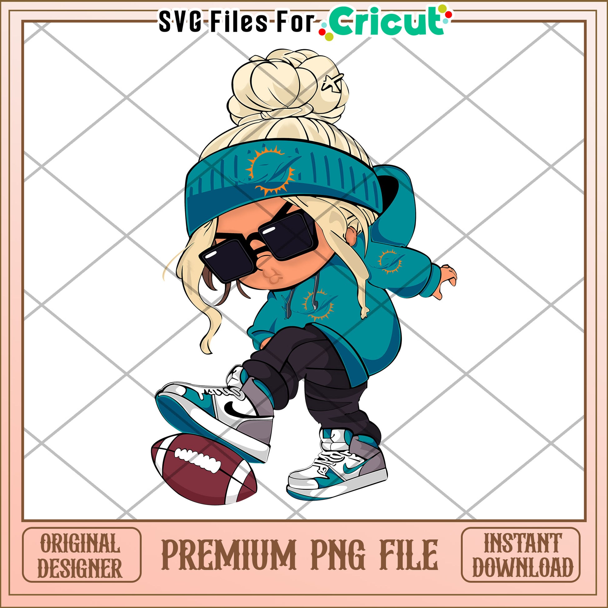 Sporty Girl PNG Design, Perfect for Craft Projects and Downloads