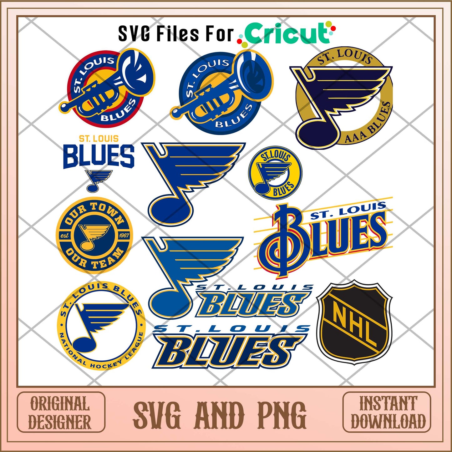 St. Louis Blues svg, St. Louis Blues svg bundle, NHL svg