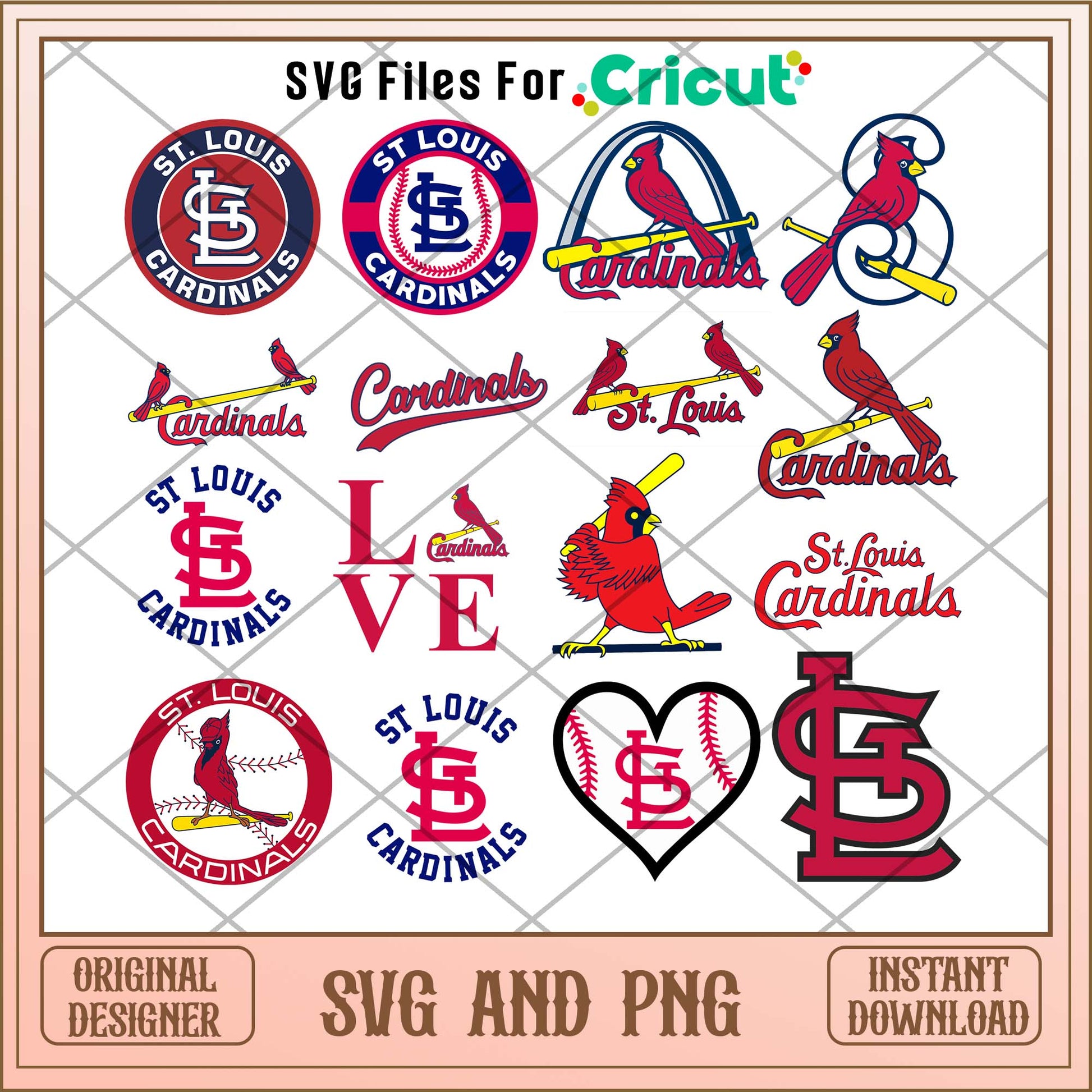 St. Louis Cardinals svg, St. Louis Cardinals svg bundle, MLB svg