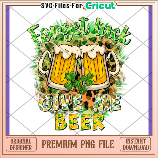 St Patricks Day Beer PNG Design