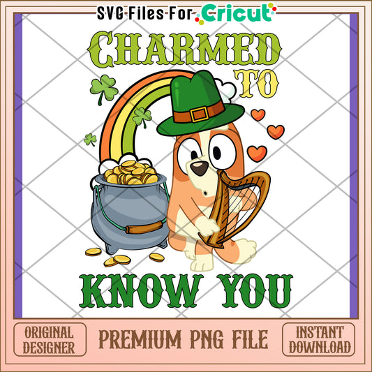 St Patricks Day Dog PNG Design
