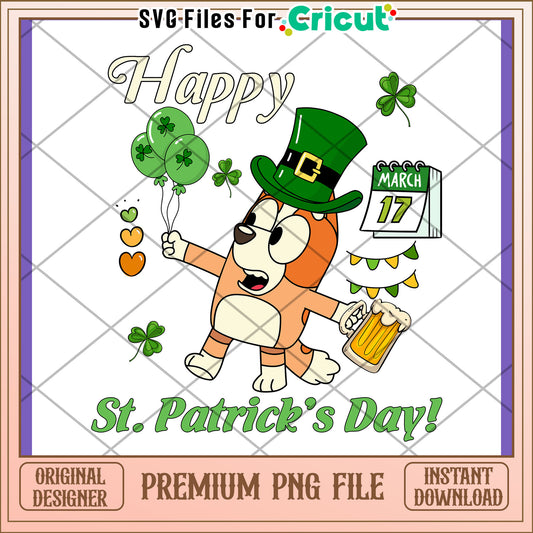 St Patricks Day Dog PNG Image Download