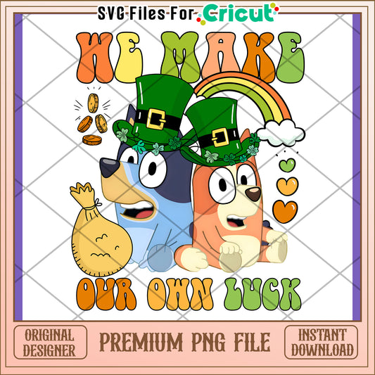 St Patricks Day Dogs PNG Design