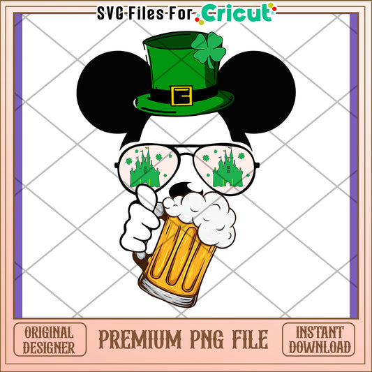 St Patricks Day Mickey PNG Download