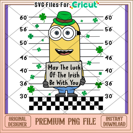 St Patricks Day Minion PNG Design for Fun Crafts