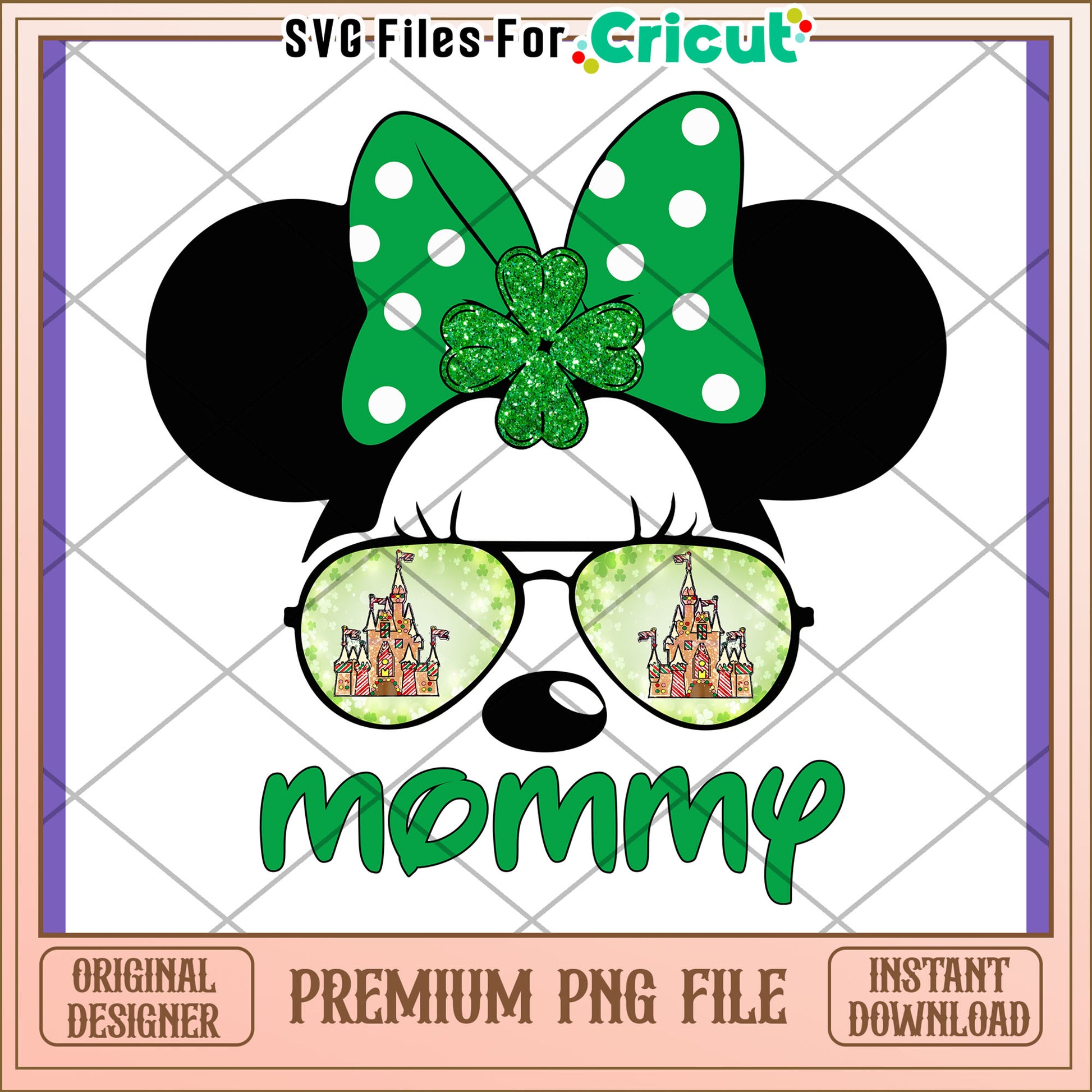 St Patricks Day Mommy PNG Design