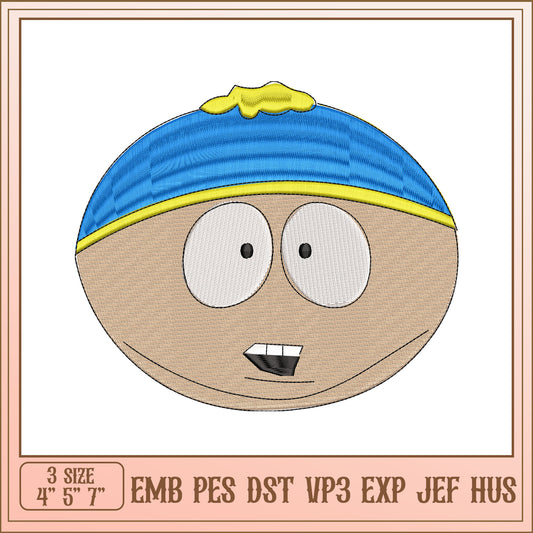 Stan Marsh Embroidery Design