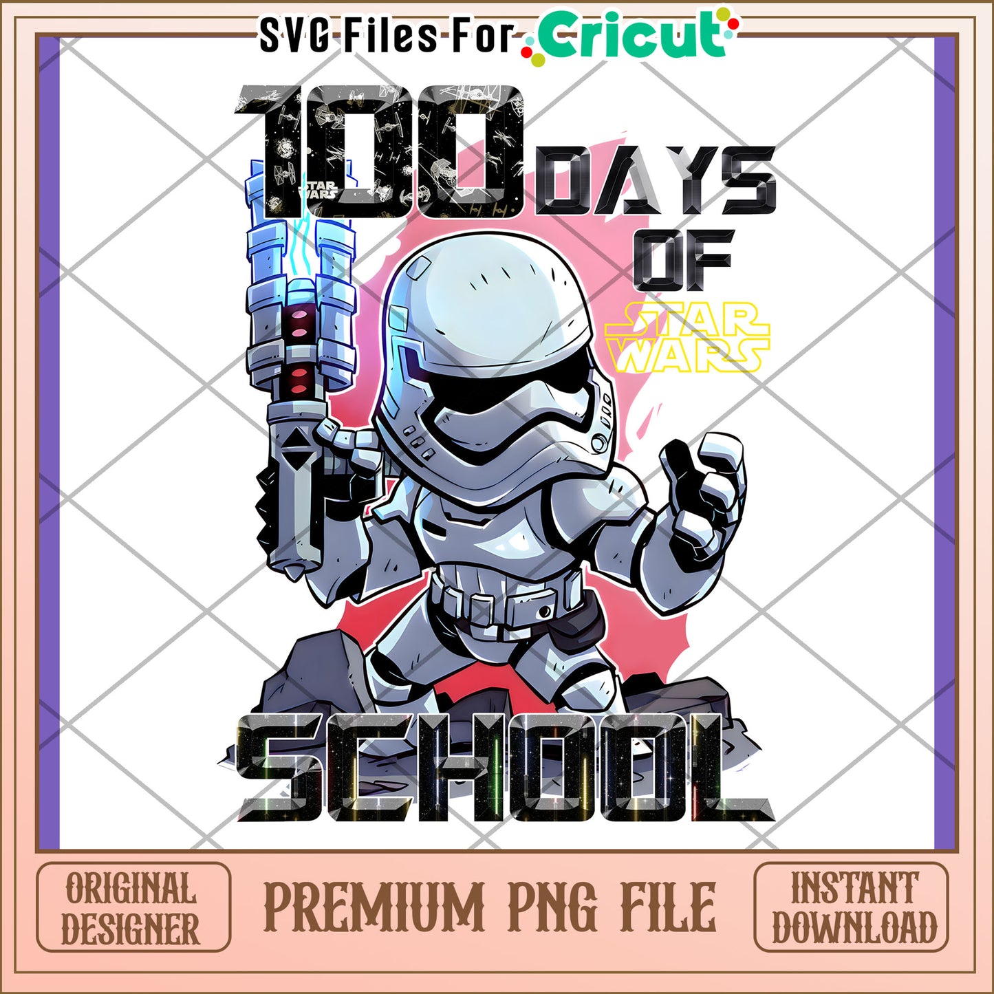 Star Wars 100 Days of School PNG