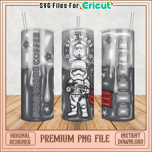 Star Wars Coffee Tumbler PNG