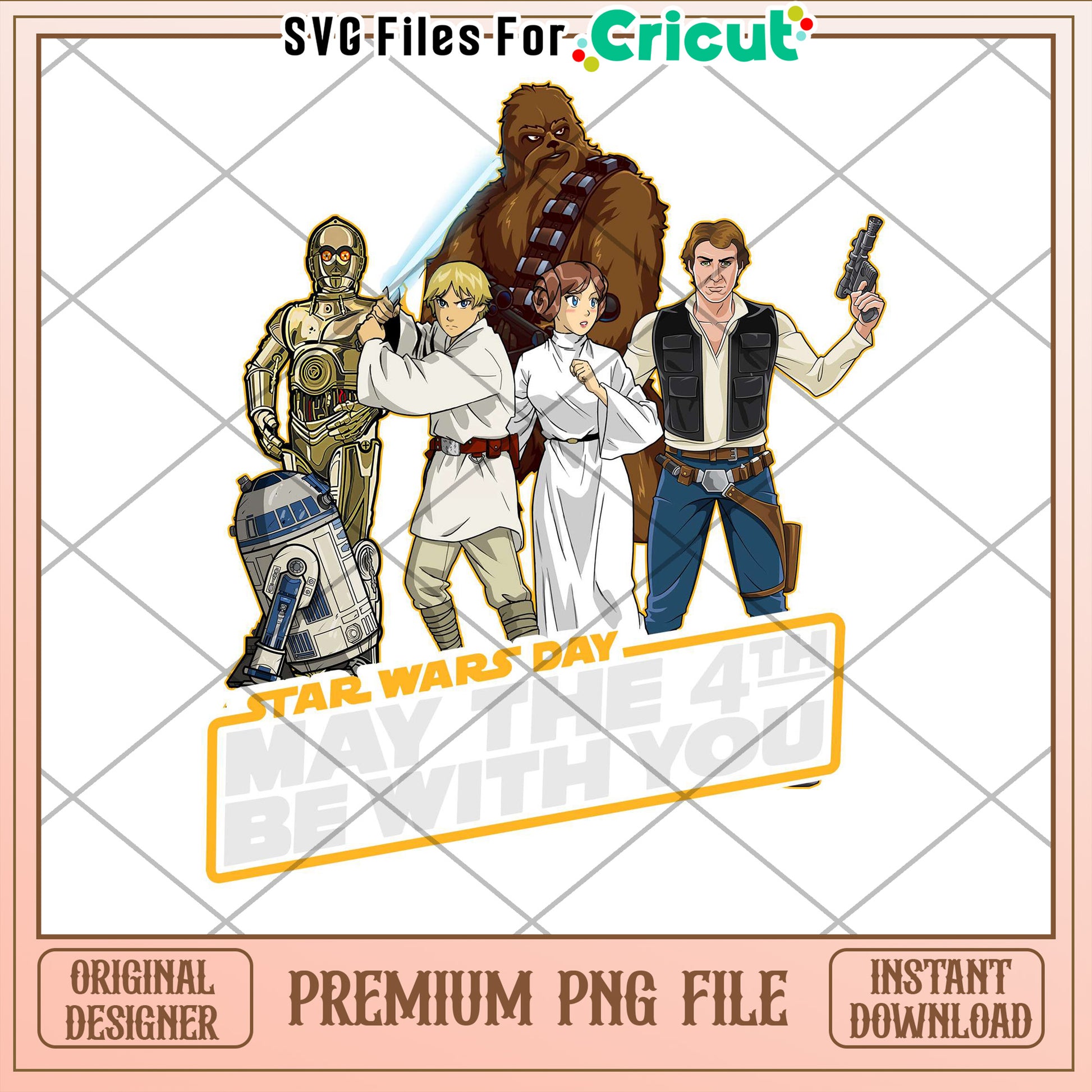 Star Wars Day PNG May the 4th Be With You