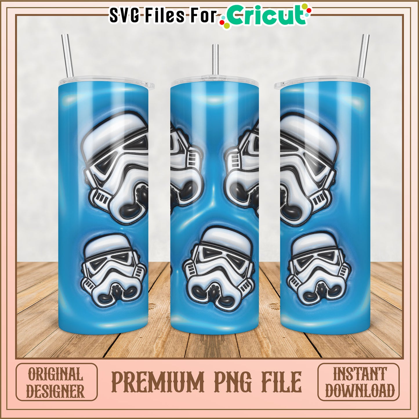 Star Wars Tumbler PNG Design
