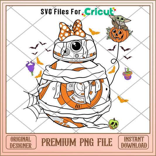 Star Wars bb-8 png, Star Wars png, Digital Download