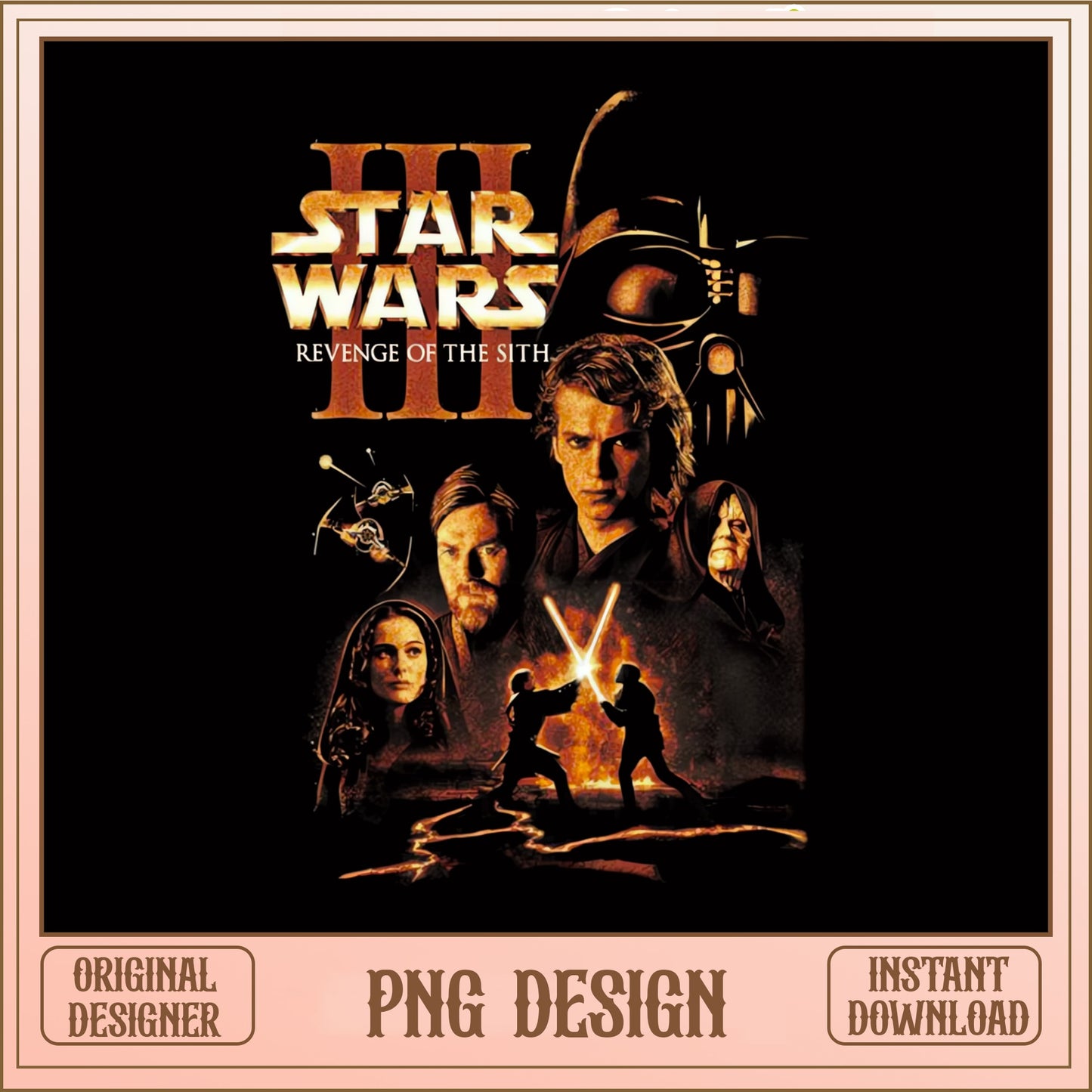 Star Wars Revenge Of The Sith PNG, Darth Vader PNG, Star Wars PNG