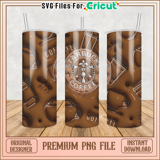 Starbucks Coffee Tumbler PNG