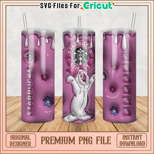 Starbucks Tumbler PNG Design