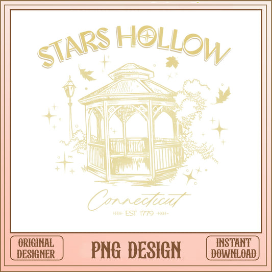 Stars Hollow Connecticut Gazebo PNG, Gilmore Girls PNG, Fall PNG