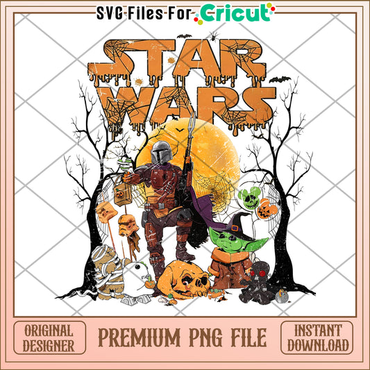 Star wars halloween halloween png, spirit halloween​ png, halloween decor png