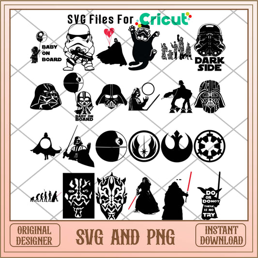 Star wars funny vader shadow svg , Star wars movies - Svgfileforcricut