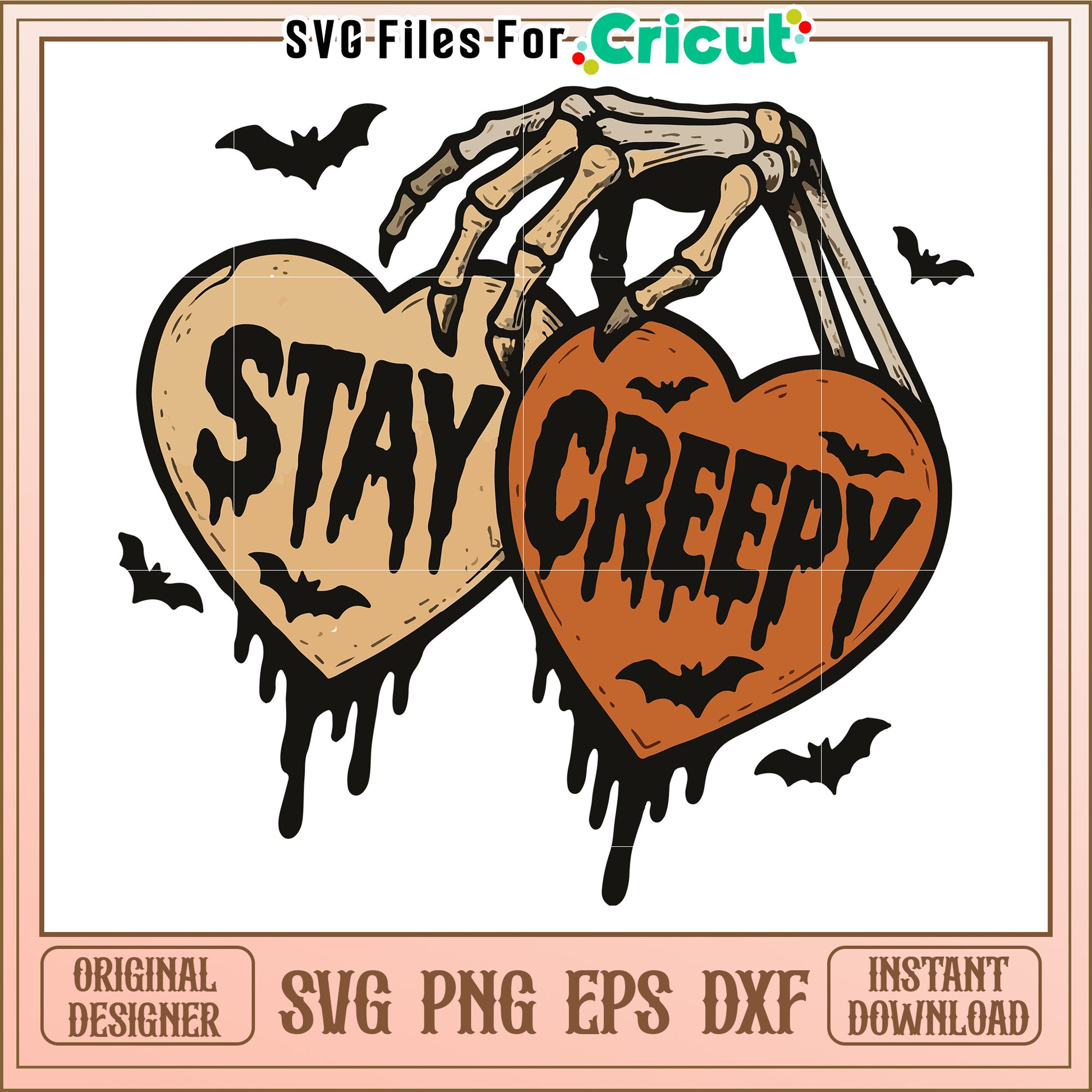 Stay creepy svg, halloween movies svg, halloween toys svg