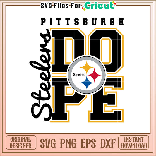 Steelers Dope SVG Design for Sports Fans Decor
