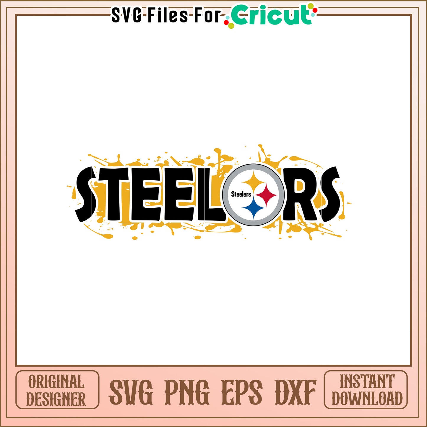Steelers Inspired SVG Graphic Design for Fans