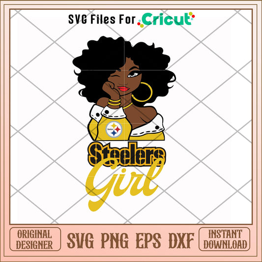 Steelers Girl nfl football team svg, Seahawks svg, new nfl svg